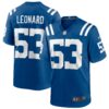 Shaquille Leonard Indianapolis Colts Nike Game Player Jersey Royal