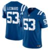 Shaquille Leonard Indianapolis Colts Nike Vapor FUSE Limited Jersey Royal