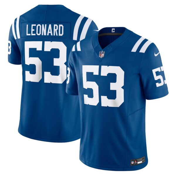 Shaquille Leonard Indianapolis Colts Nike Vapor FUSE Limited Jersey Royal