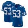 Shaquille Leonard Indianapolis Colts Nike Alternate Game Jersey Royal