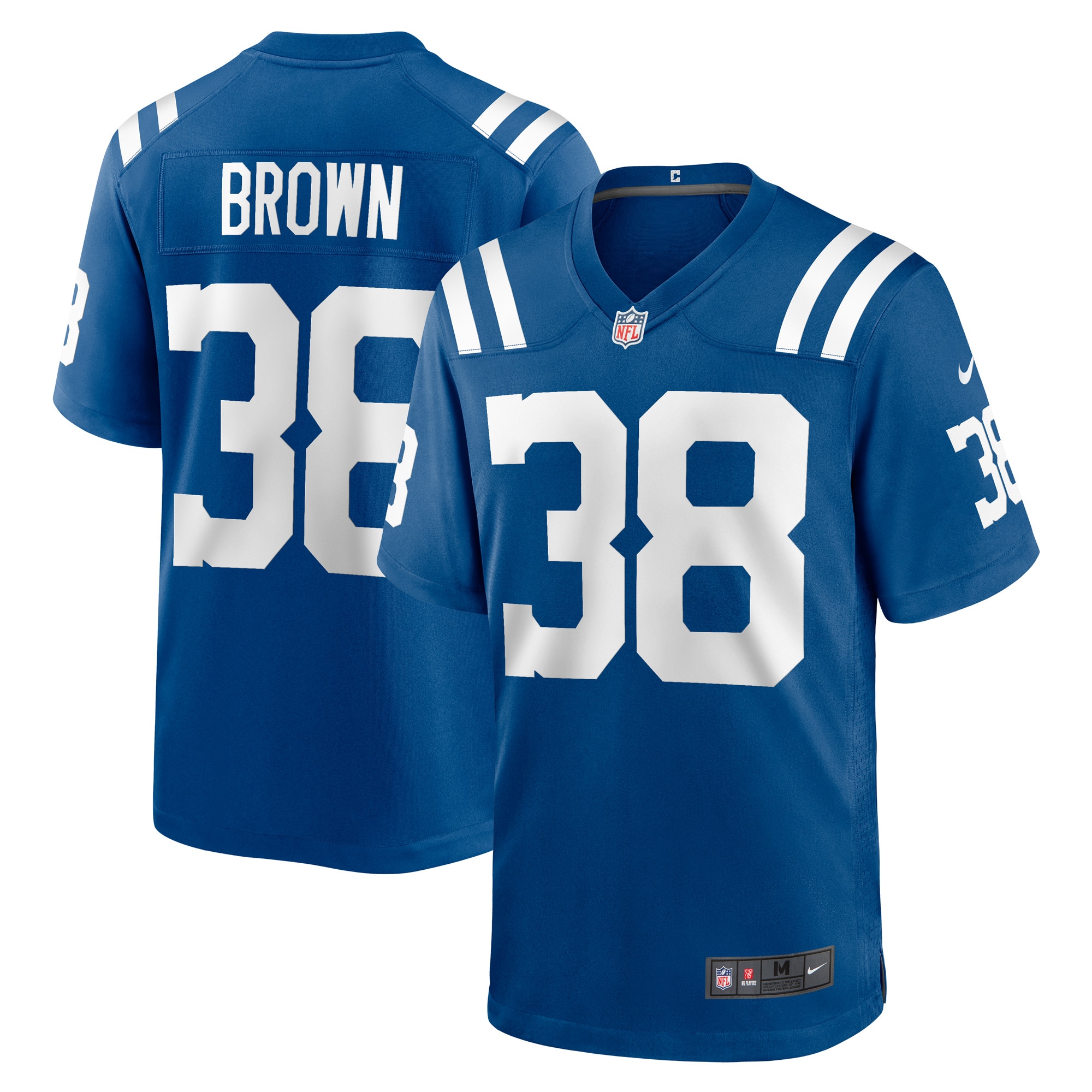 Tony Brown Indianapolis Colts Nike Player Game Jersey Royal