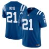 Men’s Colts Vapor Limited Jersey – All Stitched – Royal – Zack Moss