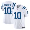 Men’s Colts Vapor Limited Jersey – All Stitched – White – Gardner Minshew