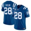 Men’s Colts Vapor Limited Jersey – All Stitched – Royal – Jonathan Taylor