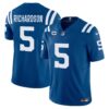 Men’s Colts Vapor Limited Jersey – All Stitched – Royal – Anthony Richardson
