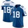 Men’s Colts Vapor Limited Jersey – All Stitched – Royal Alternate – Peyton Manning