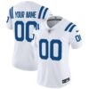 Colts Vapor Limited Custom Jersey – All Stitched – Women – White