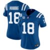 Women’s Colts Vapor Limited Jersey – All Stitched – Royal – Peyton Manning