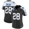 Women’s Colts Vapor Limited Jersey – All Stitched – Black Alternate – Jonathan Taylor