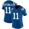 Women’s Colts Vapor Limited Jersey – All Stitched – Royal – Pittman Jr.