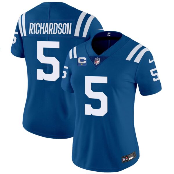 Women’s Colts Vapor Limited Jersey – All Stitched – Royal – Anthony Richardson