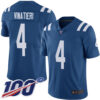 Nike Colts #4 Adam Vinatieri Royal Blue Team Color Men’s Stitched NFL 100th Season Vapor Limited Jersey