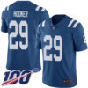 Nike Colts #29 Malik Hooker Royal Blue Team Color Men’s Stitched NFL 100th Season Vapor Limited Jersey