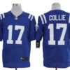 Size 60 4XL-Austin Collie Indianapolis Colts #17 Blue Stitched Nike Elite NFL Jerseys