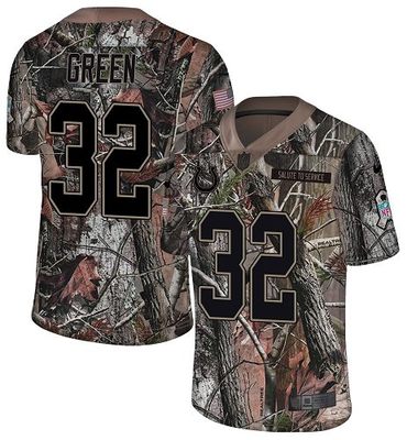 Nike Colts #32 T.J. Green Camo Men’s Stitched NFL Limited Rush Realtree Jersey