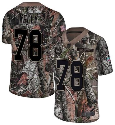 Nike Colts #78 Ryan Kelly Camo Men’s Stitched NFL Limited Rush Realtree Jersey