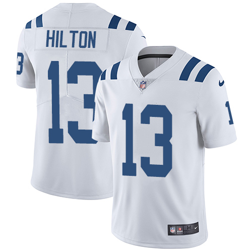 Nike Indianapolis Colts #13 T.Y. Hilton White Men’s Stitched NFL Vapor Untouchable Limited Jersey