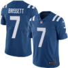 Nike Indianapolis Colts #7 Jacoby Brissett Royal Blue Team Color Men’s Stitched NFL Vapor Untouchable Limited Jersey