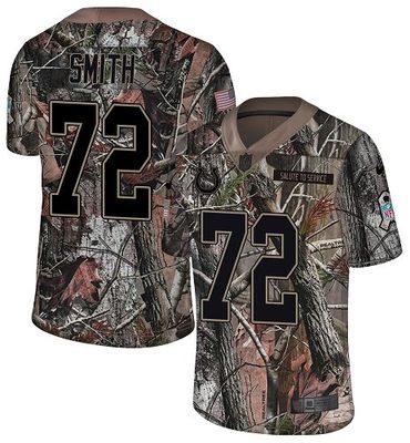 Nike Colts #72 Braden Smith Camo Men’s Stitched NFL Limited Rush Realtree Jersey