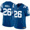 Men’s Indianapolis Colts #26 Evan Hull Blue 2024 F.U.S.E. Vapor Limited Football Stitched Jersey