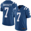 Nike Indianapolis Colts #7 Jacoby Brissett Royal Blue Men’s Stitched NFL Limited Rush Jersey