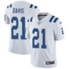 Nike Indianapolis Colts #21 Vontae Davis White Men’s Stitched NFL Vapor Untouchable Limited Jersey