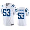 Men’s Indianapolis Colts #53 Shaquille Leonard White 2023 F.U.S.E Vapor Untouchable Stitched Football Jersey