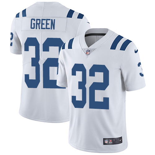 Nike Indianapolis Colts #32 T.J. Green White Men’s Stitched NFL Vapor Untouchable Limited Jersey