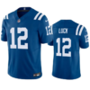 Men’s Indianapolis Colts #12 Andrew Luck Blue 2023 F.U.S.E Vapor Untouchable Stitched Football Jersey