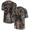 Colts #34 Rock Ya-Sin Camo Men’s Stitched Football Limited Rush Realtree Jersey