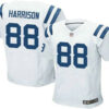 Men’s Indianapolis Colts #88 Marvin Harrison White Road NFL Nike Elite Jersey