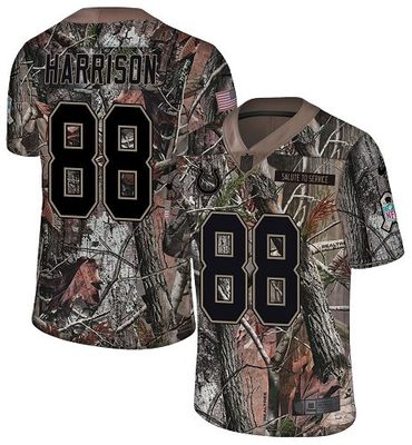Nike Colts #88 Marvin Harrison Camo Men’s Stitched NFL Limited Rush Realtree Jersey