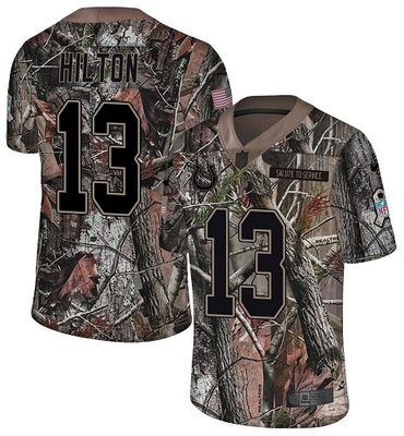 Nike Colts #13 T.Y. Hilton Camo Men’s Stitched NFL Limited Rush Realtree Jersey