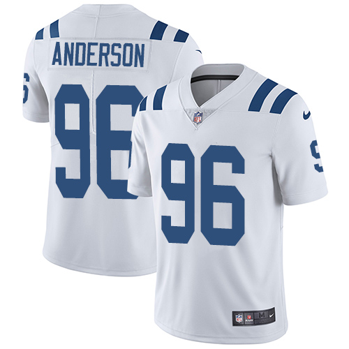 Nike Colts #96 Henry Anderson White Men’s Stitched NFL Vapor Untouchable Limited Jersey