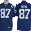 Nike Indianapolis Colts #87 Reggie Wayne Blue Limited Jersey
