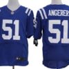 Nike Indianapolis Colts #51 Pat Angerer Blue Elite Jersey