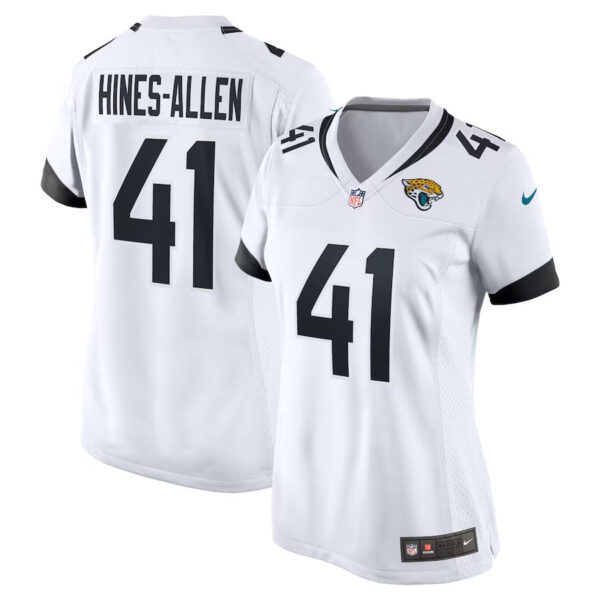 Jacksonville Jaguars #41 Josh Hines-Allen Player Game Jersey – White