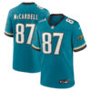 Jacksonville Jaguars #87 Keenan Mccardell Prowler Throwback Retired Player Game Jersey – Teal