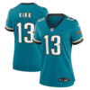 Jacksonville Jaguars #13 Christian Kirk Prowler Throwback Game Jersey – Teal