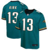 Jacksonville Jaguars #13 Christian Kirk Prowler Throwback Player Game Jersey – Teal