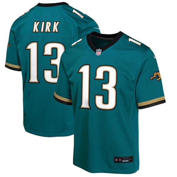 Jacksonville Jaguars #13 Christian Kirk Prowler Throwback Player Game Jersey – Teal