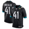 Jacksonville Jaguars #41 Josh Hines-Allen Alternate Player Game Jersey – Black 1