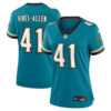 Jacksonville Jaguars #41 Josh Hines-Allen Prowler Throwback Game Jersey – Teal