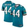 Jacksonville Jaguars #44 Travon Walker Prowler Throwback Legend Jersey – Teal 1