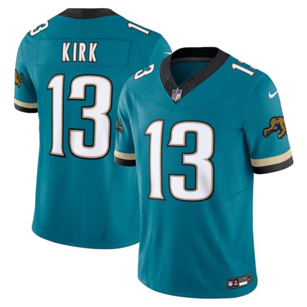 Jacksonville Jaguars #13 Christian Kirk Prowler Throwback Vapor FUSE Limited Jersey – Teal