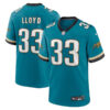 Jacksonville Jaguars #33 Devin Lloyd Prowler Throwback Player Game Jersey – Teal