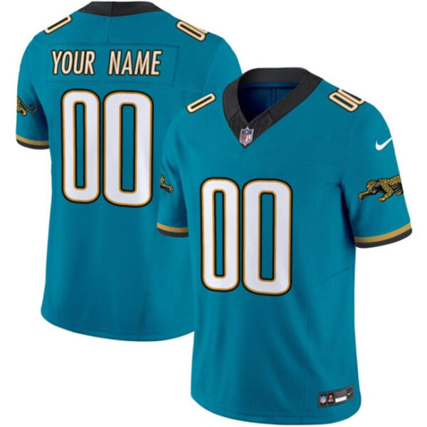 Jacksonville Jaguars Active Player Custom Teal 2024 FUSE Prowler Throwback Jersey