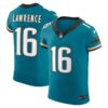 Jacksonville Jaguars #16 Trevor Lawrence Prowler Throwback Vapor FUSE Elite Jersey – Teal