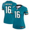 Jacksonville Jaguars #16 Trevor Lawrence Prowler Throwback Legend Jersey – Teal