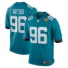 Adam Gotsis Jacksonville Jaguars Nike Game Jersey Teal